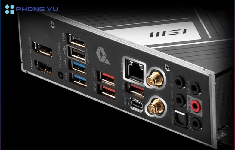 Mainboard MSI PRO Z790-A WIFI DDR4 cho trải nghiệm trò chơi cực nhanh với khe cắm PCIe 5.0, Lightning Gen 4 x4 M.2, USB 3.2 Gen 2x2