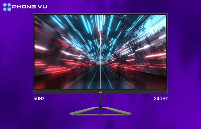 Tần số quét 240Hz của ViewSonic VX2758A-2K-PRO-3  giúp hình ảnh mượt mà