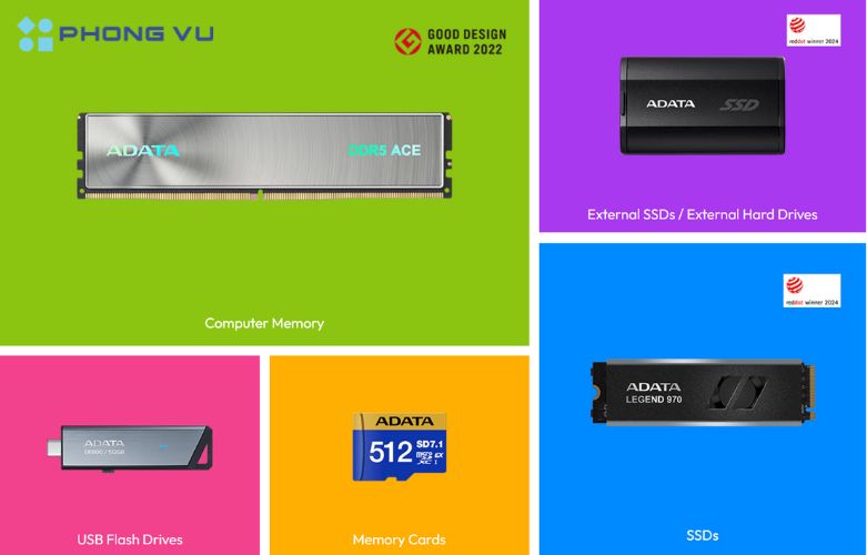 Ổ cứng thương hiệu ADATA