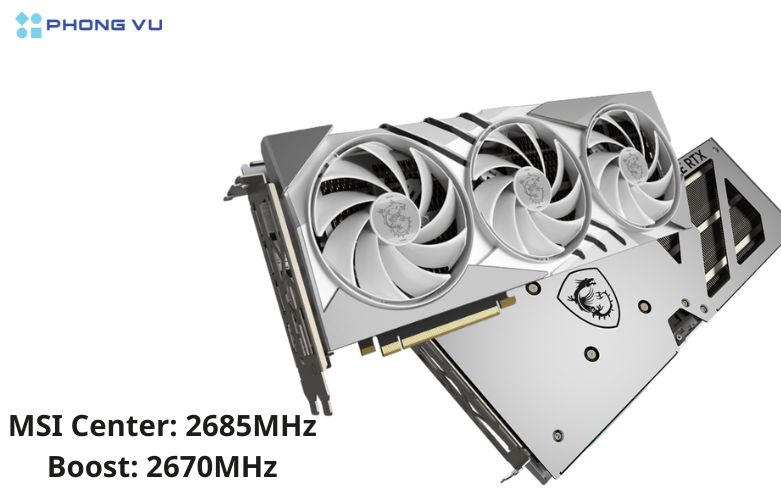 Cải tiến xung nhịp lên mức tối đa 2685 MHz
