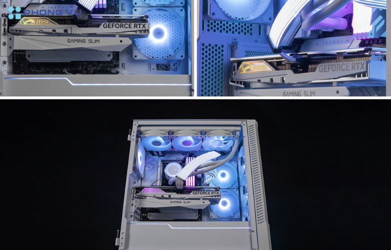 Thiết kế sang trọng, phù hợp lắp đặt với nhiều dòng case