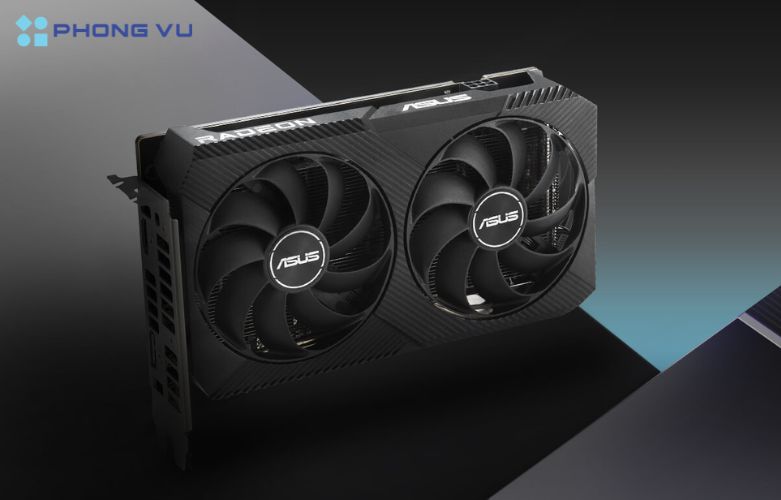 Card màn hình ASUS Dual Radeon™ RX 6500 XT OC Edition 4GB GDDR6