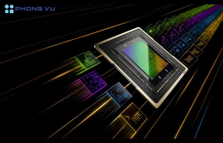Nhờ khả năng tái tạo hình ảnh thông minh, Card màn hình RTX 4060 Ti VENTUS 2X BLACK 8GB OC có thể mang lại trải nghiệm đồ họa sống động, sắc nét mà không cần hy sinh hiệu năng