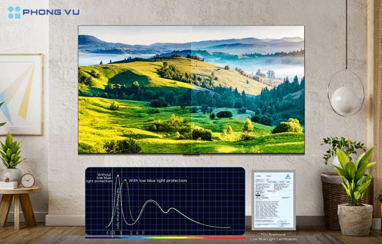 Màn hình LED Ultra HD 4K 65 Inch Google Tivi TCL 65P79B Pro – trải nghiệm hình ảnh chân thực với độ chi tiết tuyệt vời