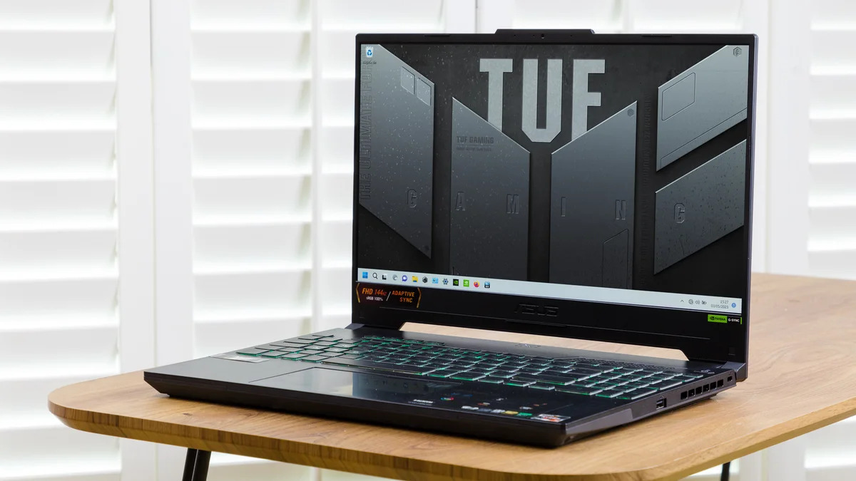 Hình ảnh thực tế của Laptop Asus TUF Gaming A15 FA507NV-LP046W (2)