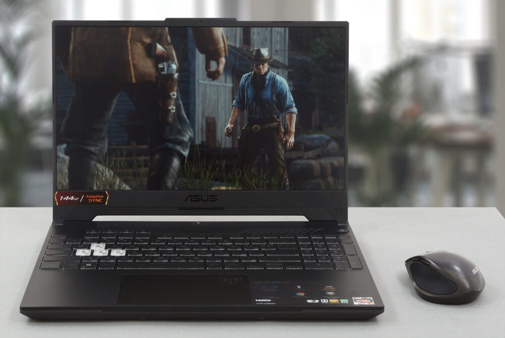Hình ảnh thực tế Asus FX507ZE-HN093W (trực diện)