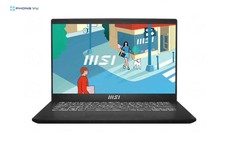 MSI Modern 14 C12MO-660VN thuộc dạng laptop nhỏ gọn và dễ dàng mang theo