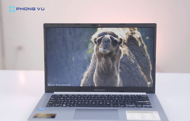Hình ảnh thực tế Laptop Asus X1402Z X1402ZA-EK084W mặt trước