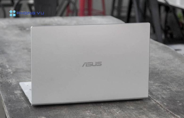 Hình ảnh thực tế Asus Vivobook X515MA mặt sau