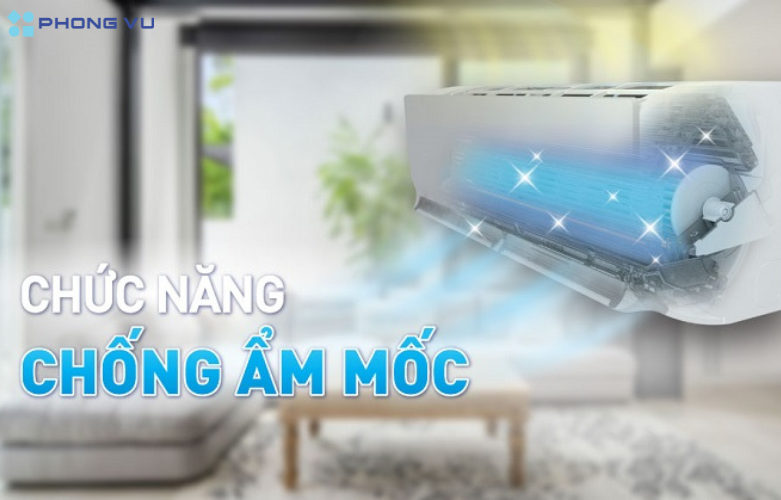 Chức năng hút ẩm của máy lạnh Daikin Inverter 1 HP FTKB25XVMV