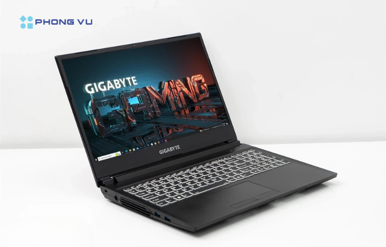 Hình ảnh thực tế Laptop GIGABYTE A5 K1-AVN1030SB mặt trước 