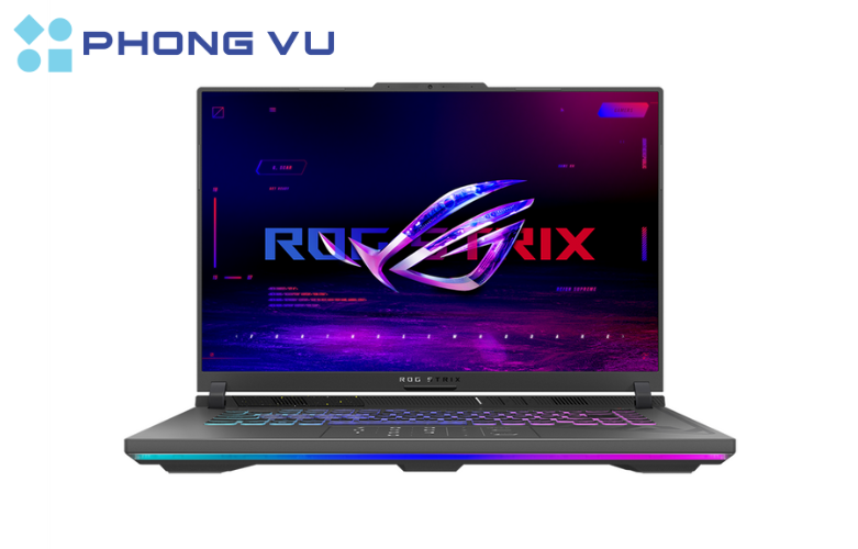 Asus ROG Strix G16 thiết kế gaming hiện đại, mạnh mẽ đầy cá tính