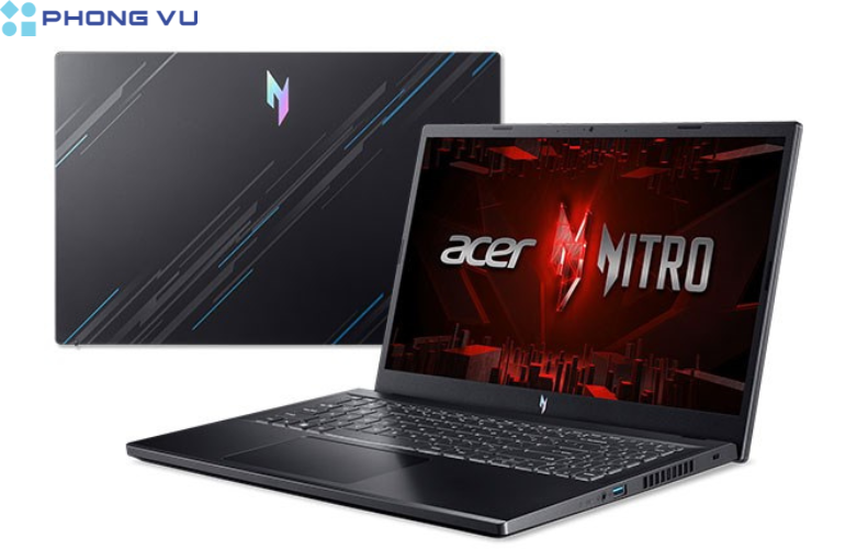 Màn hình 15.6 inch của ACER Gaming Nitro V ANV15-51-58AN với độ phân giải Full HD 144Hz