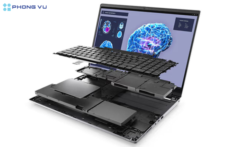 Dell Mobile Precision Workstation 7680 - 71024681 có hệ điều hành 11 Pro hiện đại