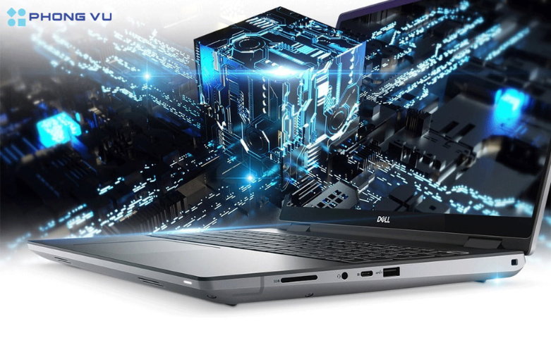 Dell Mobile Precision Workstation 7680 đa dạng cổng kết nối