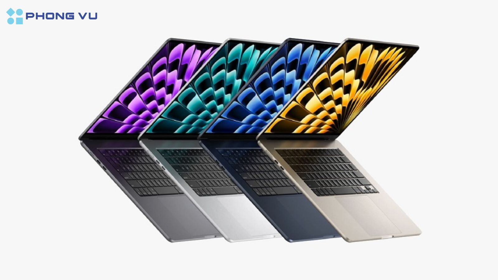 MacBook Air M2 15.3" (16GB/256GB SSD) được Apple mang đến một ngoại hình đẹp mắt