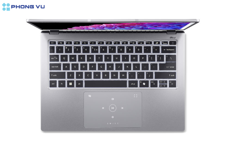 Laptop Acer Swift Go 14 (AI PC) SFG14-73 với bộ vi xử lý Intel® Core™ Ultra 7