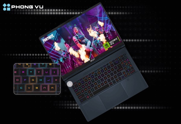 Bộ vi xử lý mạnh mẽ, được tích hợp AI hỗ trợ tốt cho công việc