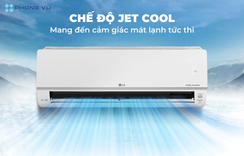 Jet Cool chế độ làm lạnh nhanh chóng