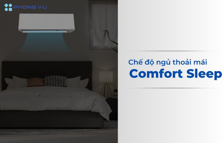 Chế độ Comfort Sleep cho một giấc ngủ an lành