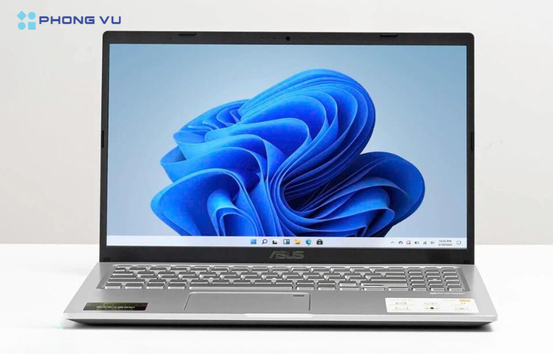 Hình ảnh thực tế laptop Asus X515EA mặt trước
