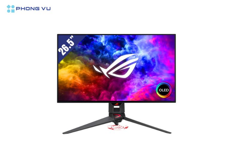 Tần số quét 240Hz và thời gian phản hồi 0.03ms mang lại trải nghiệm mượt mà