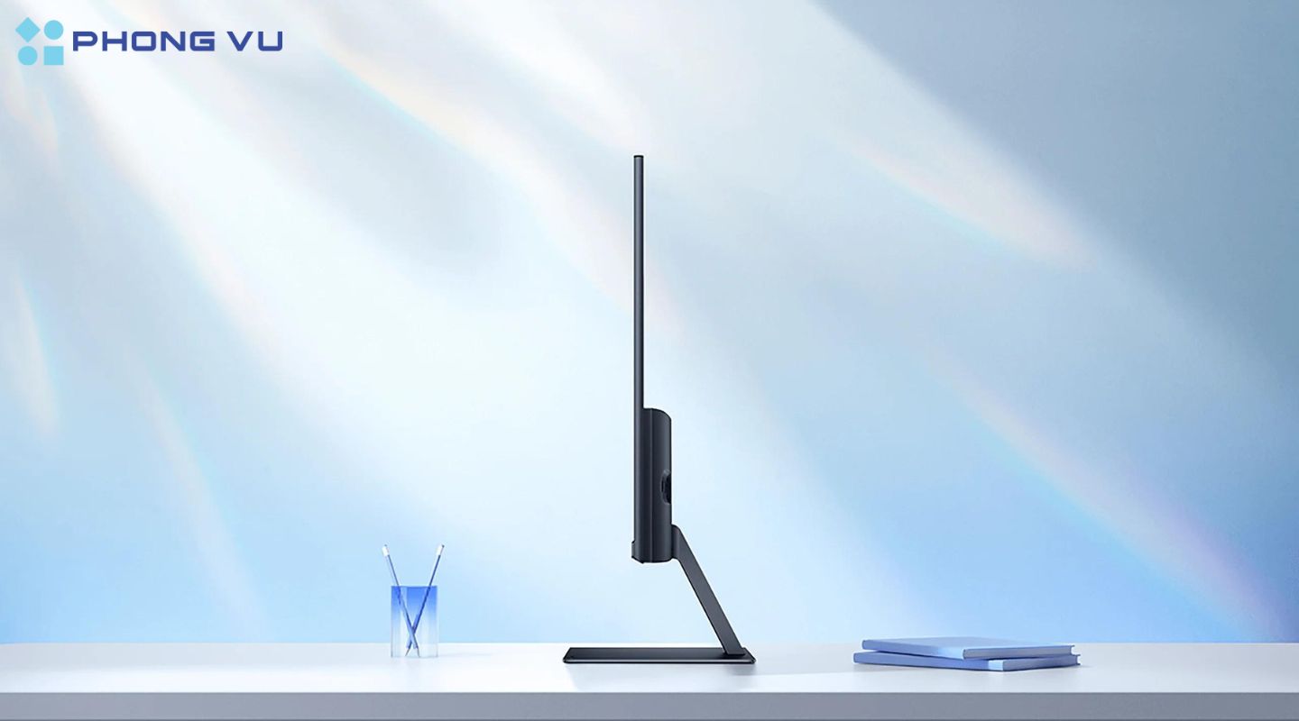 Thiết kế viền siêu mỏng đã giúp màn hình LCD Xiaomi 23.8" A24i không chỉ mang lại trải nghiệm xem tuyệt vời mà còn phù hợp với xu hướng thiết kế hiện đại.
