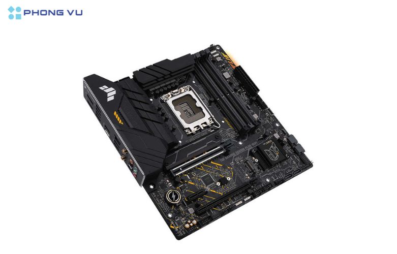 Mainboard ASUS TUF GAMING B660M-PLUS WIFI có Q-LED và Q-Latch giúp đơn giản quá trình hoạt động