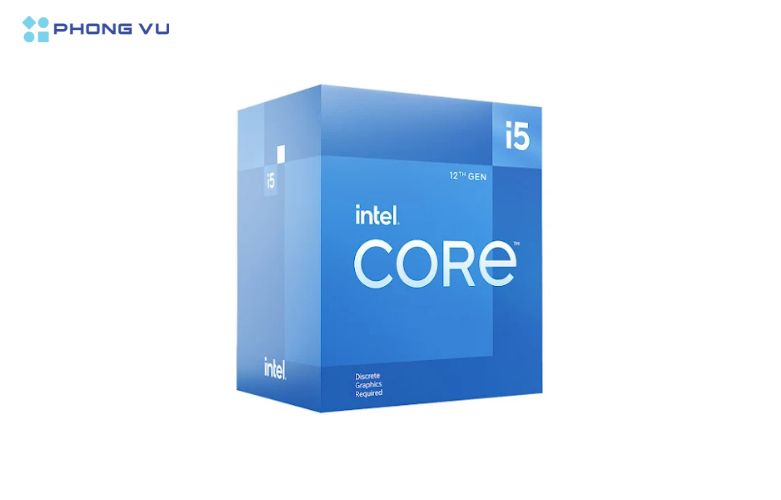 Bộ xử lý Intel Core i5-12400F thế hệ thứ 12