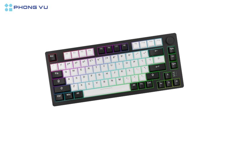 Bàn phím cơ không dây DAREU EK75 PRO WBC_Dream switch (extra keycaps) thiết kế hiện đại