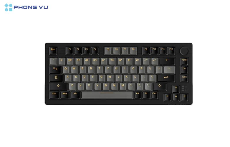 Bàn phím cơ không dây DAREU EK75 PRO – BLACK GOLDEN_Firefly switch (Tactile) mang đến trải nghiệm tuyệt vời cho người dùng