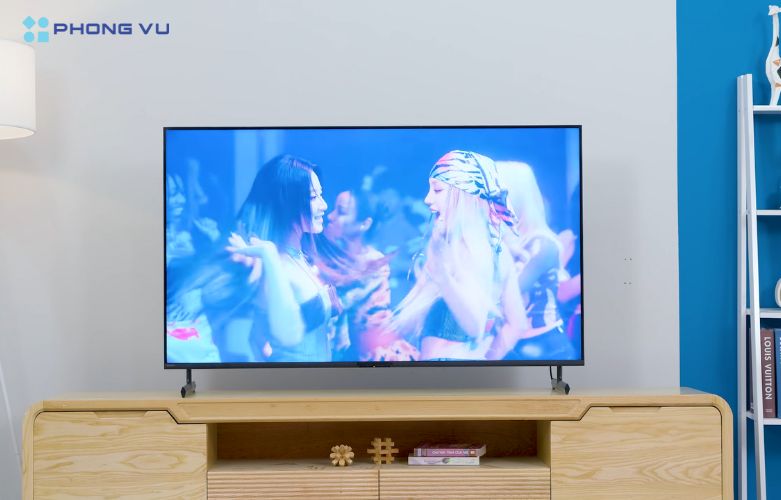 Hình ảnh 4k sắc nét trên Google Tivi Sony 4K 55 inch KD-55X85L