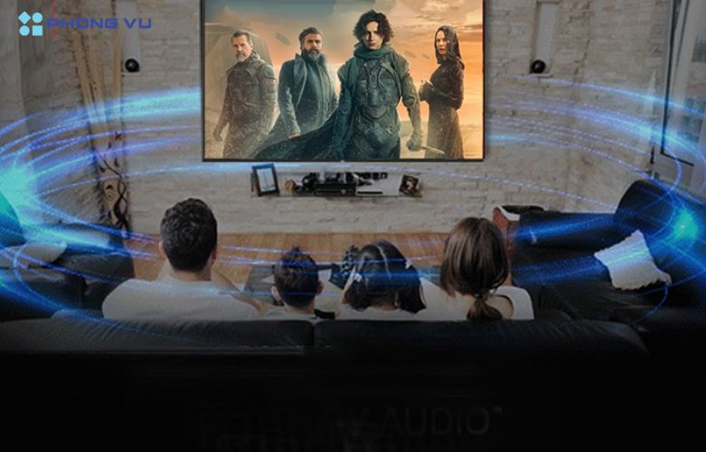 Google Tivi Sony KD-55X85L sở hữu âm thanh sống động với Công nghệ Dolby Atmos