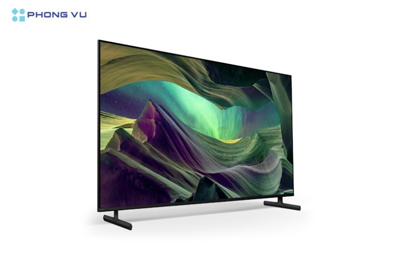 Sony KD-55X85L sở hữu thiết kế tinh tế với viền màn hình siêu mỏng