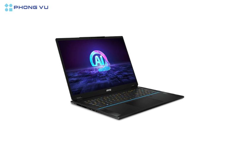 Laptop MSI Stealth 18 AI Studio A1VGG-008VN (Ultra 9 185H/RAM 32 GB/2TB SSD/ Windows 11) xử lý đa năng mượt mà