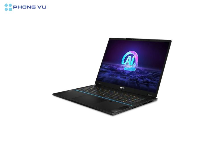 Laptop MSI Stealth 18 AI Studio A1VGG-008VN (Ultra 9 185H/RAM 32 GB/2TB SSD/ Windows 11) mang đến hình ảnh rõ nét, chân thực