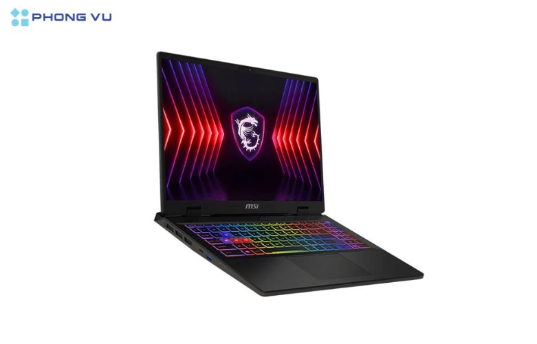 Laptop MSI Sword 16 HX B14VFKG-460VN (i7-14650HX/RAM 16GB/1TB SSD/Windows 11) hoạt động mạnh mẽ, hiệu suất vượt trội