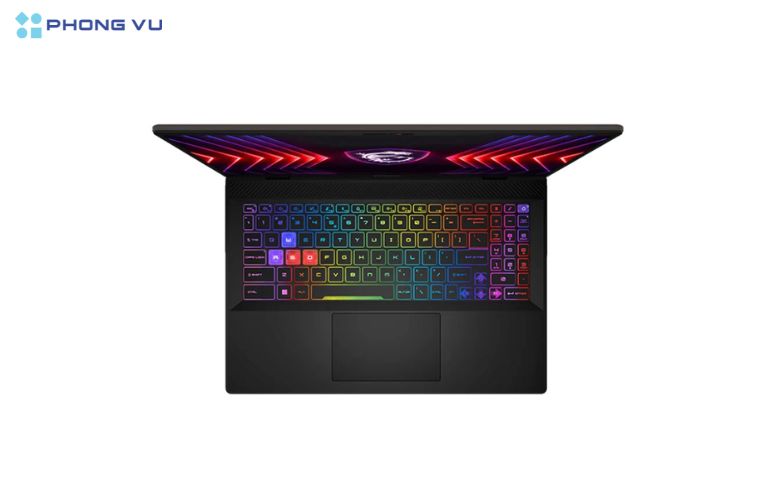 Laptop MSI Sword 16 HX B14VFKG-460VN (i7-14650HX/RAM 16GB/1TB SSD/Windows 11) có hiệu ứng đèn RGB đẹp mắt