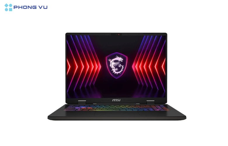 Laptop MSI Sword 16 HX B14VFKG-460VN (i7-14650HX/RAM 16GB/1TB SSD/Windows 11) thiết kế ấn tượng thích hợp cho các game thủ