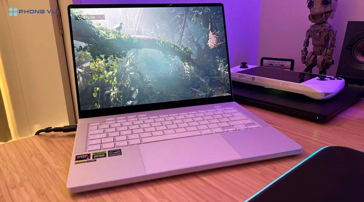 Âm thanh trên Laptop Asus ROG Zephyrus G14 GA403UV-QS170W sống động giúp tăng trải nghiệm người dùng 