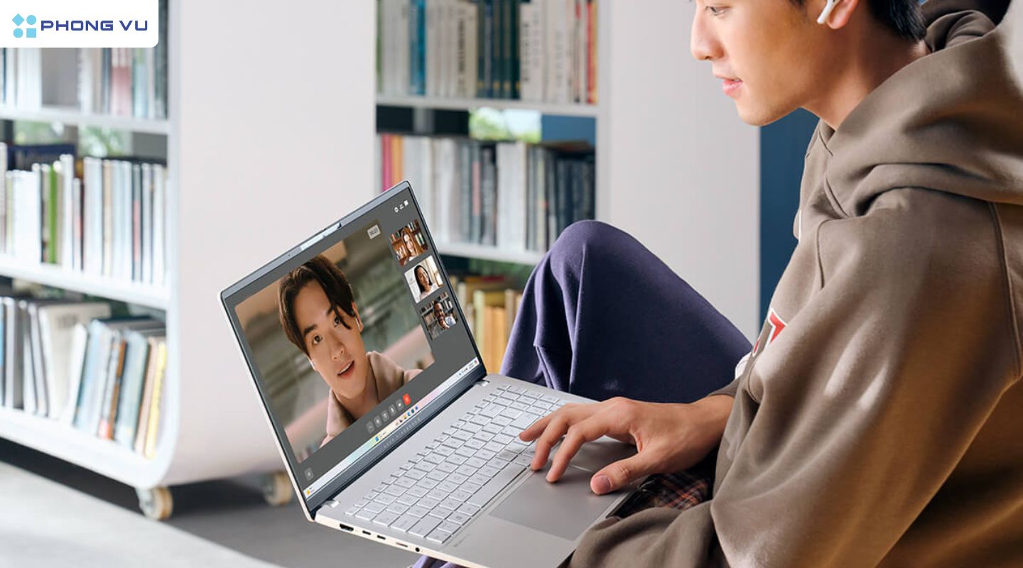 Máy tính laptop Asus AI được trang bị nhiều trí tuệ nhân tạo đảm bảo công việc diễn ra hiệu quả