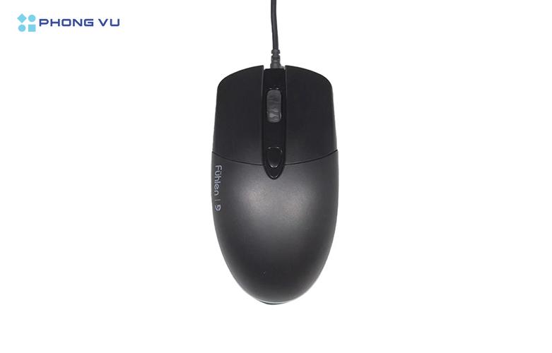 Chuột máy tính Fuhlen G102S có thiết kế gọn nhẹ