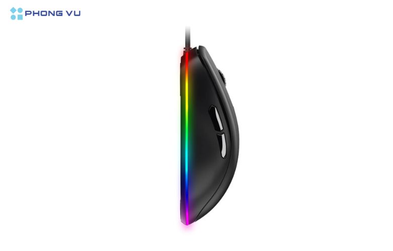 Chuột máy tính DAREU EM908X Black Optical switch trang bị hệ thống đèn LED RGB rực rỡ