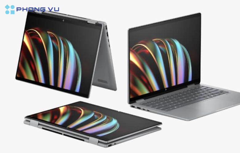 Laptop máy tính xách tay HP Envy X360 14-fa0047AU - A19BPPA mang thiết kế gọn nhẹ có thể biến đổi thành tablet dễ dàng