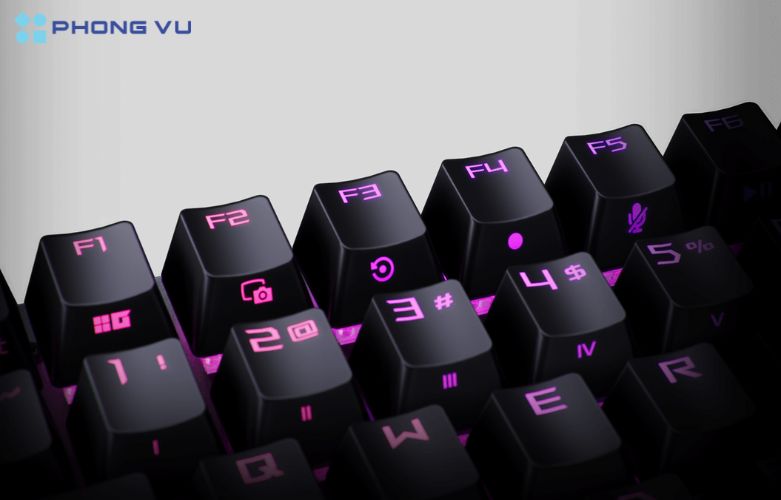 Phím nhấn Storm Switch độc quyền thiết kế từ Asus