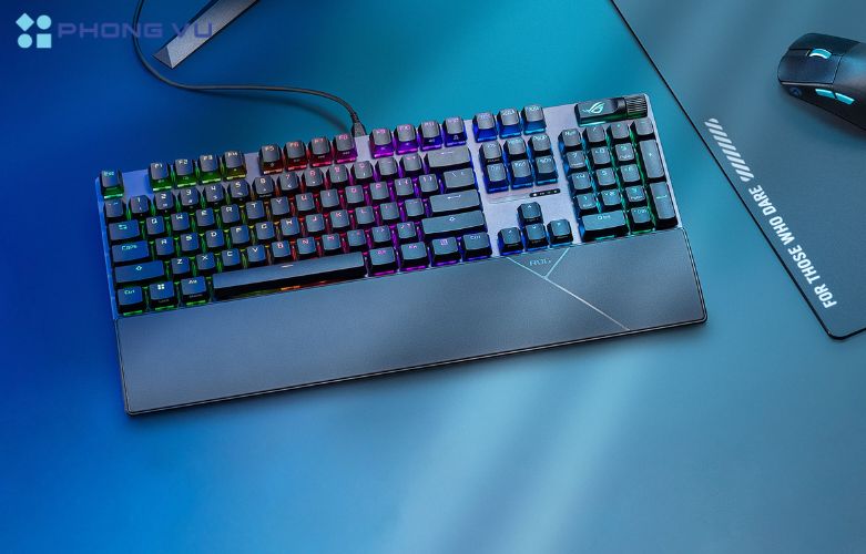 Thiết kế full size kết hợp giữa bàn phím số và chữ tiện lợi, phù hợp với nhiều đối tượng sử dụng