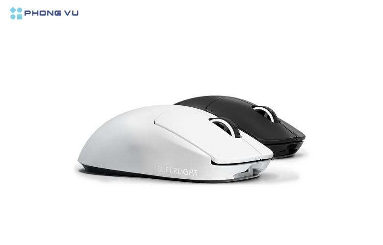 Với trọng lượng chỉ 60 g, Chuột gaming không dây Logitech Pro X Superlight 2 là một trong những mẫu chuột nhẹ nhất hiện nay