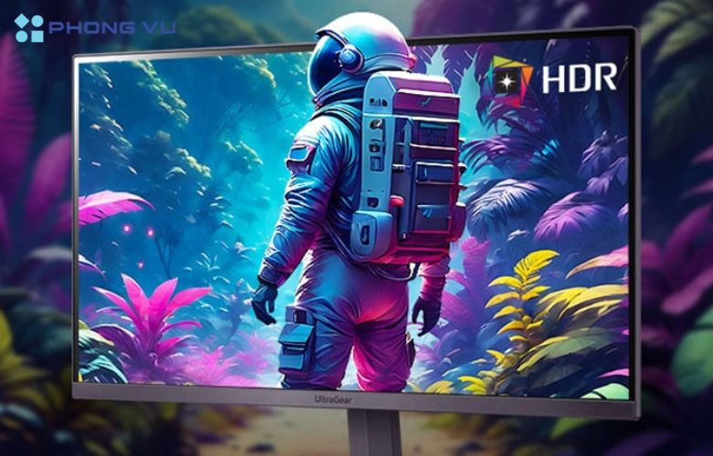 Công nghệ HDR giúp bạn điều chỉnh ánh sáng từ màn hình tốt hơn, giảm thiểu các bệnh về mắt