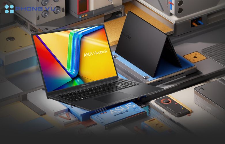 Laptop ASUS Gaming VivoBook K3605ZF-RP634W được trang bị nhiều cổng kết nối đa dạng