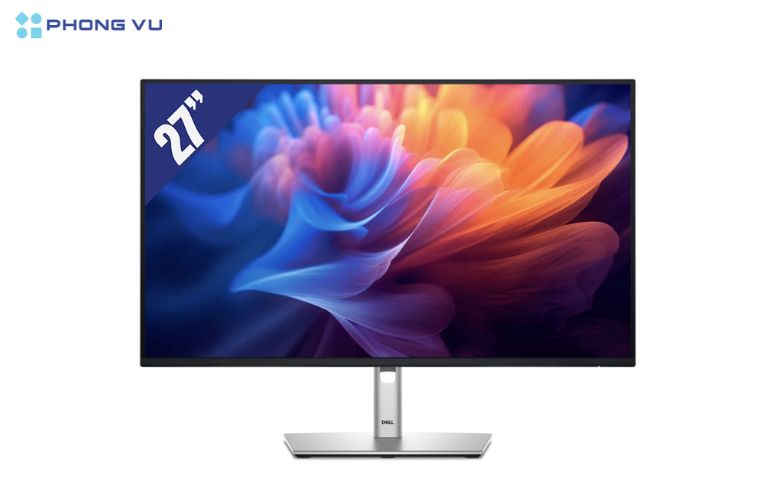 Màn hình LCD Dell P2725H thiết kế hiện đại, kích thước 27” (1920 x 1080)